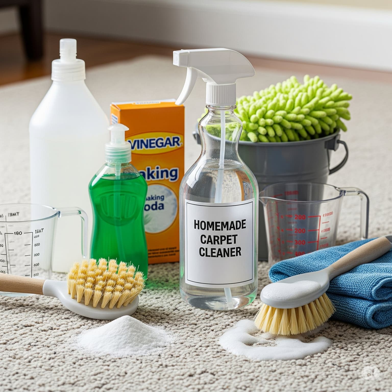 How to Make a Homemade Carpet Cleaning Solution